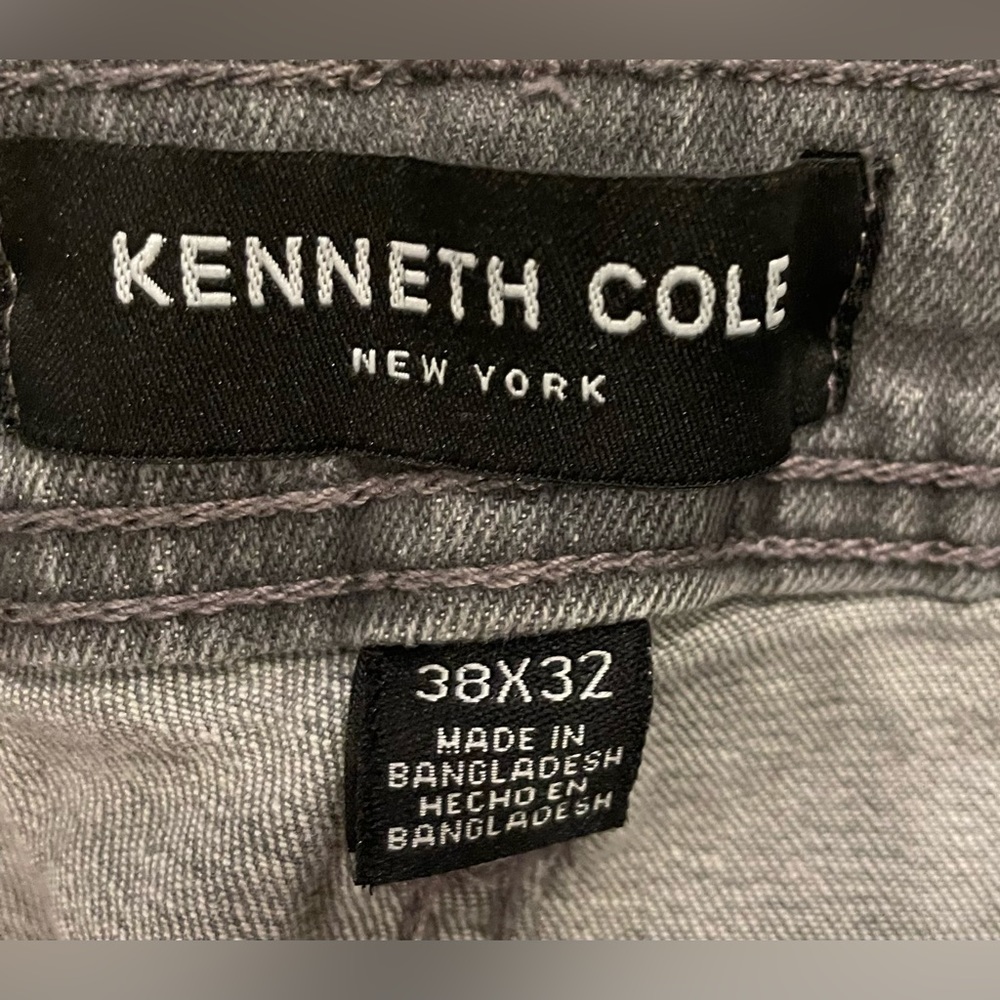 Kenneth Cole Distressed Black Jeans - Picture 6 of 6